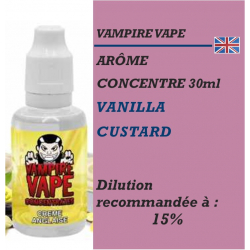 VAMPIRE VAPE - ARÔME CREME ANGLAISE - 30 ml