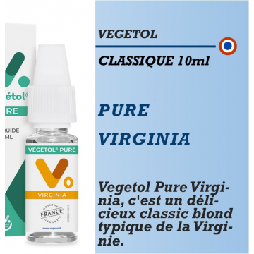Ilixir - VEGETOL PURE VIRGINIA - 10ml Ilixir - VEGETOL PURE VIRGINIA - 10ml