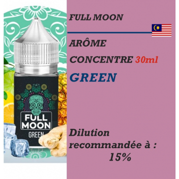 Full Moon - ARÔME GREEN - 30 ml