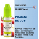 Alfaliquid - POMME ROUGE - 10ml