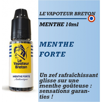 Le Vapoteur Breton - MENTHE FORTE - 10ml