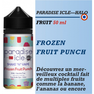 Halo - Paradise Icle - FROZEN FRUIT PUNCH - 50ml Halo - Paradise Icle - FROZEN FRUIT PUNCH - 50ml