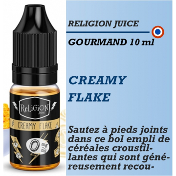 Religion Juice - CREAMY FLAKE - 10ml Religion Juice - CREAMY FLAKE - 10ml