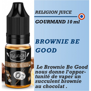 Religion Juice - BROWNIE BE GOOD - 10ml Religion Juice - BROWNIE BE GOOD - 10ml