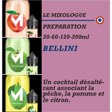 MIXOLOGIE - BELLINI - 30 - 60 - 120 - 200ml MIXOLOGIE - BELLINI - 30 - 60 - 120 - 200ml
