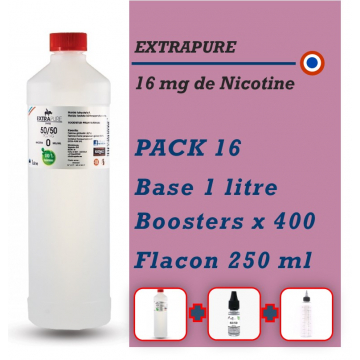 LE DIY FACILE en 16mg de NICOTINE sur une BASE 50/50 LE DIY FACILE en 16mg de NICOTINE sur une BASE 50/50