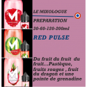 MIXOLOGIE - RED PULSE - 30 - 60 - 120 - 200ml