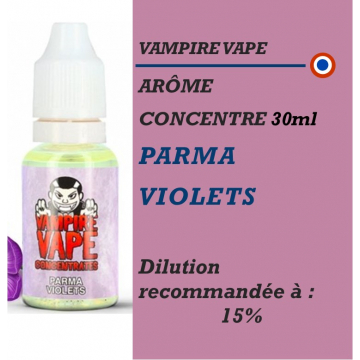 VAMPIRE VAPE - ARÔME PARMA VIOLETS - 30 ml