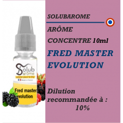 SOLUBAROME - ARÔME FRED MASTER EVOLUTION - 10 ml