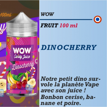 Wow - DINOCHERRY - 100ml Wow - DINOCHERRY - 100ml
