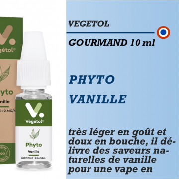 Ilixir - VEGETOL PHYTO VANILLE - 10ml Ilixir - VEGETOL PHYTO VANILLE - 10ml