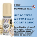 D'Lice - RIZ SOUFFLÉ NOUGAT CHOCOLAT BLANC - 10ml