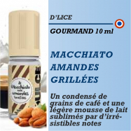 D'Lice - MACCHIATO AMANDES GRILLÉES - 10ml