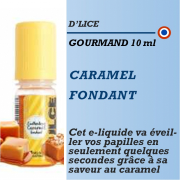 D'Lice - CARAMEL FONDANT - 10ml D'Lice - CARAMEL FONDANT - 10ml
