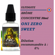 ULTIMATE - ARÔME ONI ZERO SWEET - 30 ml