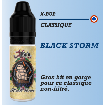 Xbud - BLACK STORM - 10ml