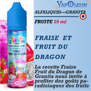 Alfaliquid - FRAISE FRUIT du DRAGON - 50ml