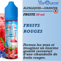 Alfaliquid - Granita - FRUITS ROUGES - 50ml