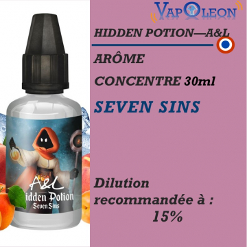 HIDDEN POTION par A&L - ARÔME SEVEN SINS - 30 ml