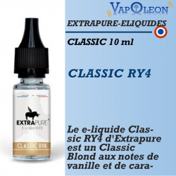 Extrapure-Eliquides - CLASSIC RY4 - 10ml