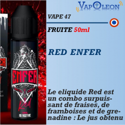 Vape 47 - RED ENFER - 50ml