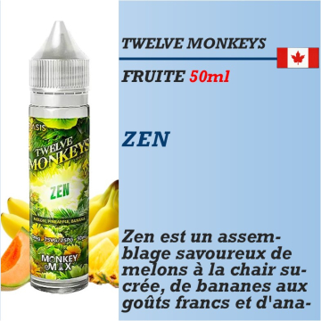 Twelve Monkeys - ZEN - 50ml