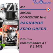 ULTIMATE - ARÔME RAGNAROK ZERO GREEN - 30 ml