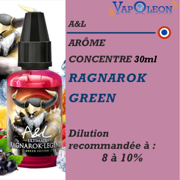 ULTIMATE - ARÔME RAGNAROK GREEN - 30 ml ULTIMATE - ARÔME RAGNAROK GREEN - 30 ml