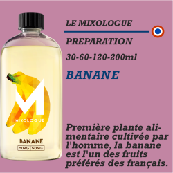 MIXOLOGIE - BANANE - 30 - 60 - 120 - 200ml