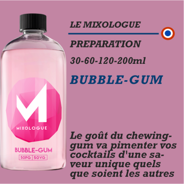 MIXOLOGIE - BUBBLE GUM - 30 - 60 - 120 - 200ml