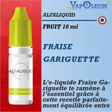 Alfaliquid - FRAISE GARIGUETTE - 10ml