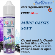 Alfaliquid - Granita - MÛRE CASSIS SOFT - 50ml