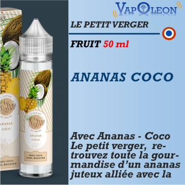 Le Petit Verger - ANANAS COCO - 50ml Le Petit Verger - ANANAS COCO - 50ml