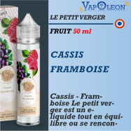 Le Petit Verger - CASSIS FRAMBOISE - 50ml
