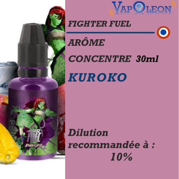 FIGHTER FUEL - ARÔME KUROKO - 30 ml FIGHTER FUEL - ARÔME KUROKO - 30 ml
