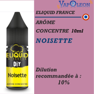ELIQUIDFRANCE - ARÔME NOISETTE - 10 ml