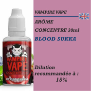 VAMPIRE VAPE - ARÔME BLOOD SUKKA - 30 ml