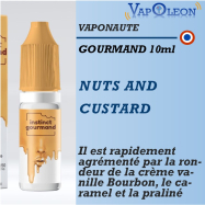 Vaponaute - NUTS AND CUSTARD - 10ml