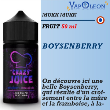 Mukk Mukk - BOYSENBERRY - 50ml Mukk Mukk - BOYSENBERRY - 50ml