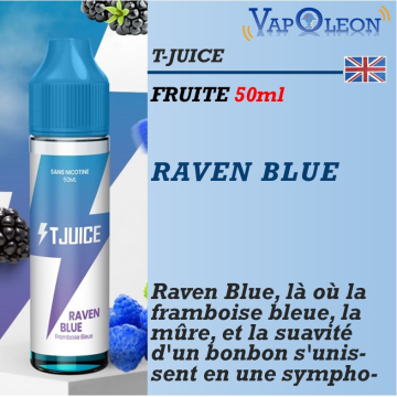 Tjuice - RAVEN BLUE - 50ml