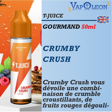 Tjuice - CRUMBY CRUSH - 50ml Tjuice - CRUMBY CRUSH - 50ml