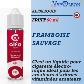 Alfaliquid - FRAMBOISE SAUVAGE - 50ml