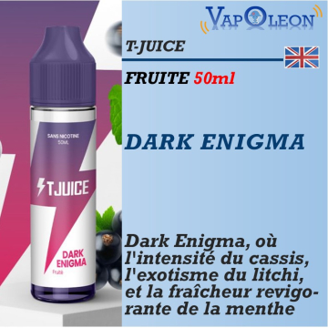 Tjuice - DARK ENIGMA - 50ml Tjuice - DARK ENIGMA - 50ml