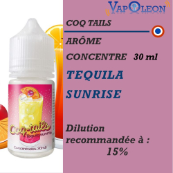 Coq Tails - ARÔME TEQUILA SUNRISE - 30 ml