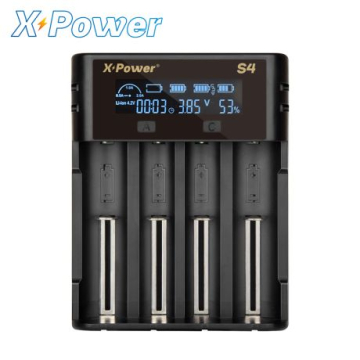CHARGEUR 4 ACCUS DE TYPE S4 par X POWER CHARGEUR 4 ACCUS DE TYPE S4 par X POWER