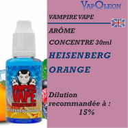 VAMPIRE VAPE - ARÔME HEISENBERG ORANGE - 30 ml
