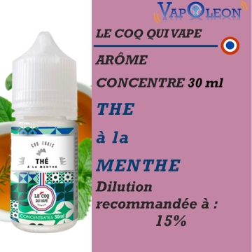 Le Coq qui Vape - ARÔME THE A LA MENTHE- 30 ml Le Coq qui Vape - ARÔME THE A LA MENTHE- 30 ml