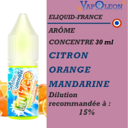 FRUIZEE - AROME CITRON ORANGE MANDARINE - 10ml