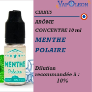 CIRKUS - ARÔME MENTHE POLAIRE - 10 ml