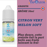 ALFALIQUID - GRANITA - AROME CITRON VERT MELON SOFT - 30ml